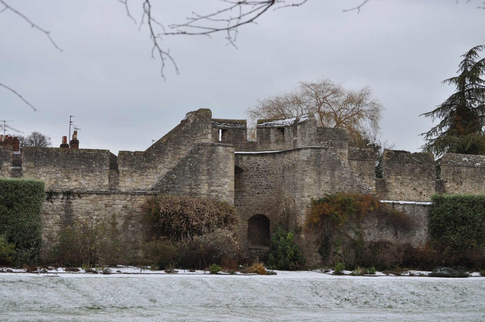 City Wall in the snow