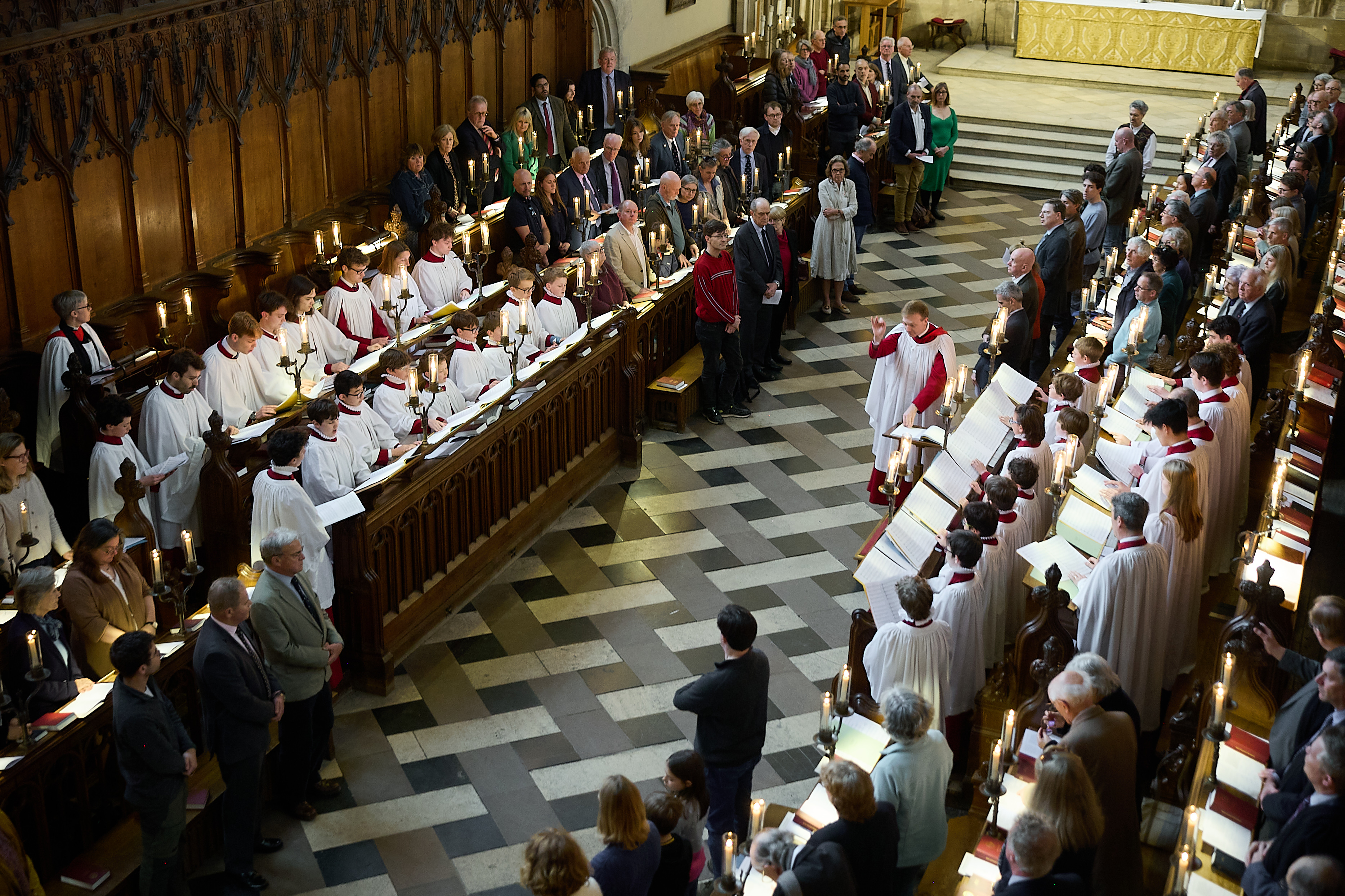 New College Choir at Sir David Lumsden's Evensong
