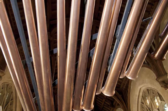 Orcan Pipes in Chapel