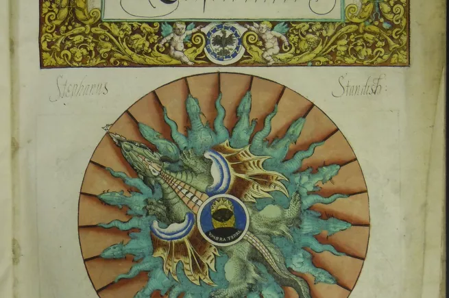 Peter Apian, Astronomicum Cæsareum, New College Library, BT1.70.2