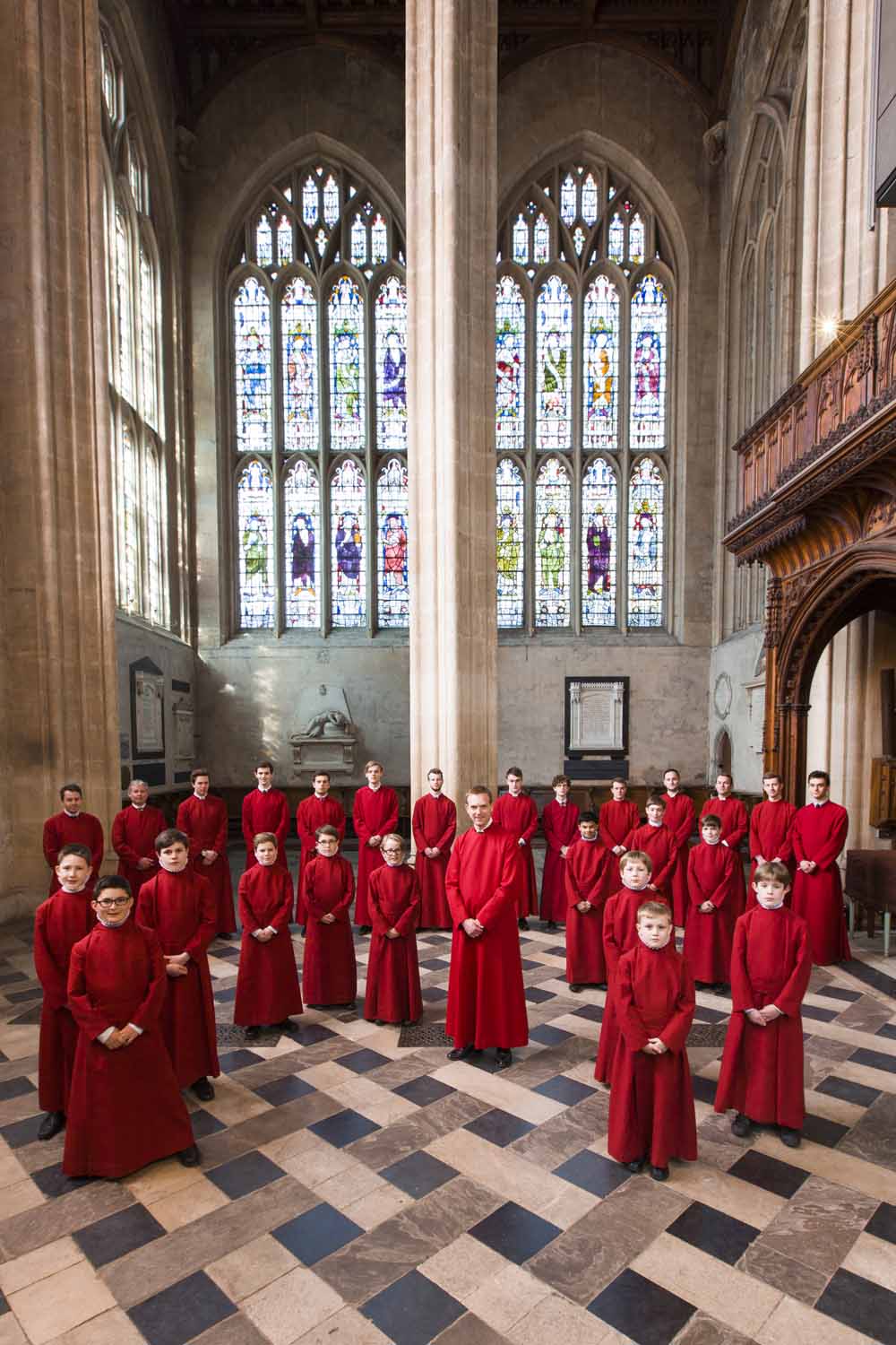 The choir in the Ante-Chapel