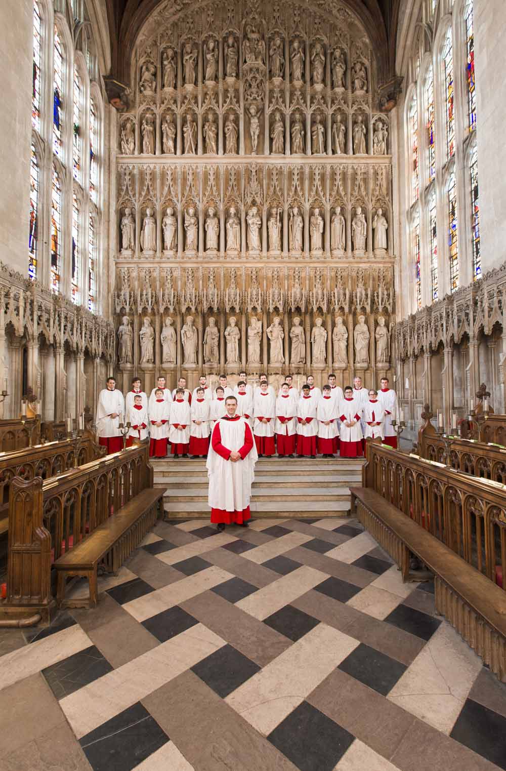 The choir in the Chapel