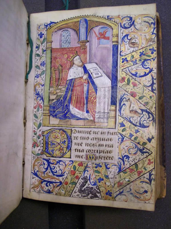 MS 369, f. 60r, Book of Hours, c. 1500 MS 369, f. 60r, Book of Hours, c. 1500