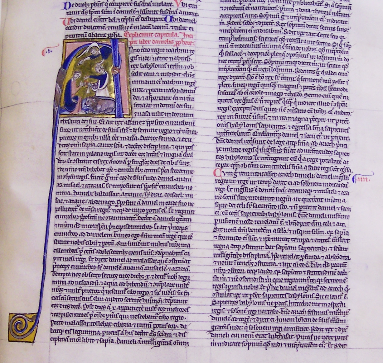 MS 7, f. 214r, Bible, 13thC