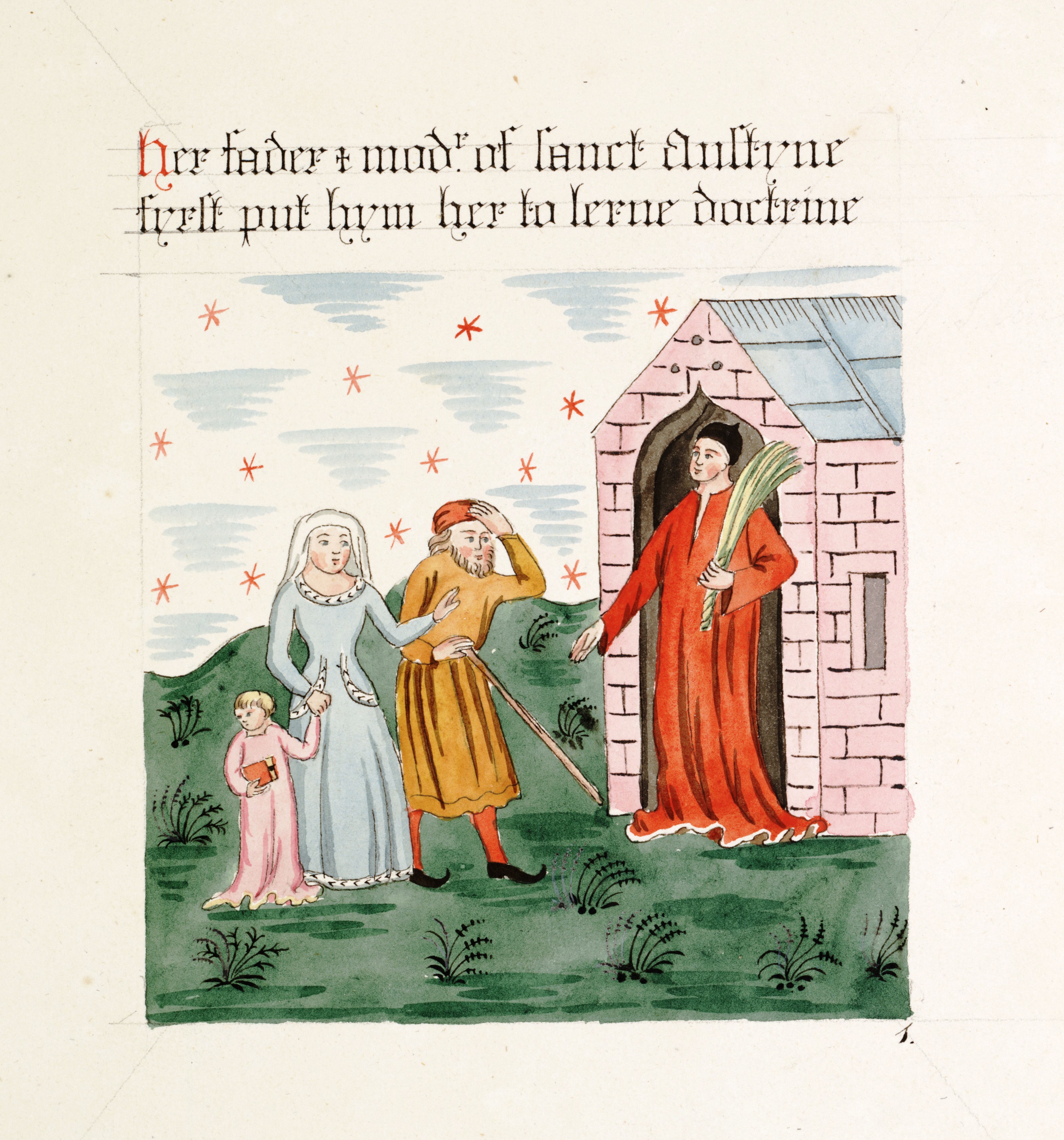 MS 378, f. 10r, Robert Carlile: Antiquities of the Cathedral Church of Carlisle, 1795 MS 378, f. 10r, Robert Carlile: Antiquities of the Cathedral Church of Carlisle, 1795