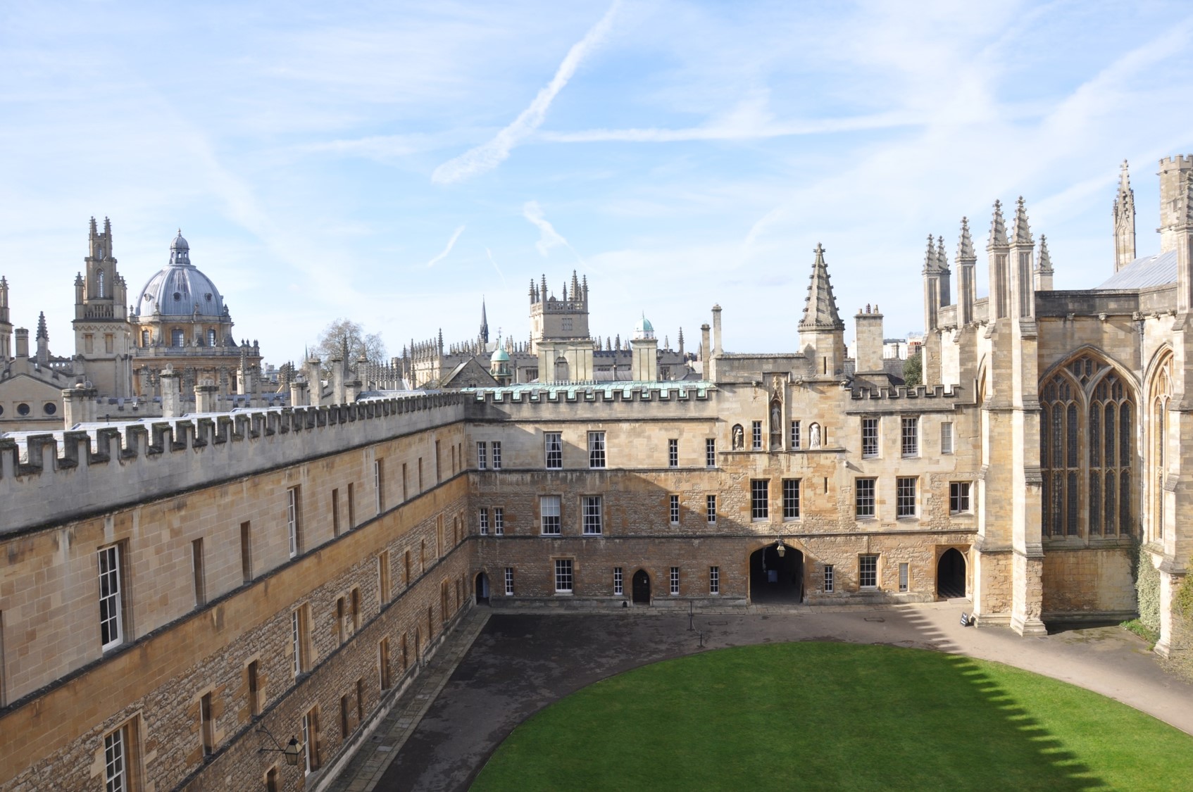 Front Quad roof