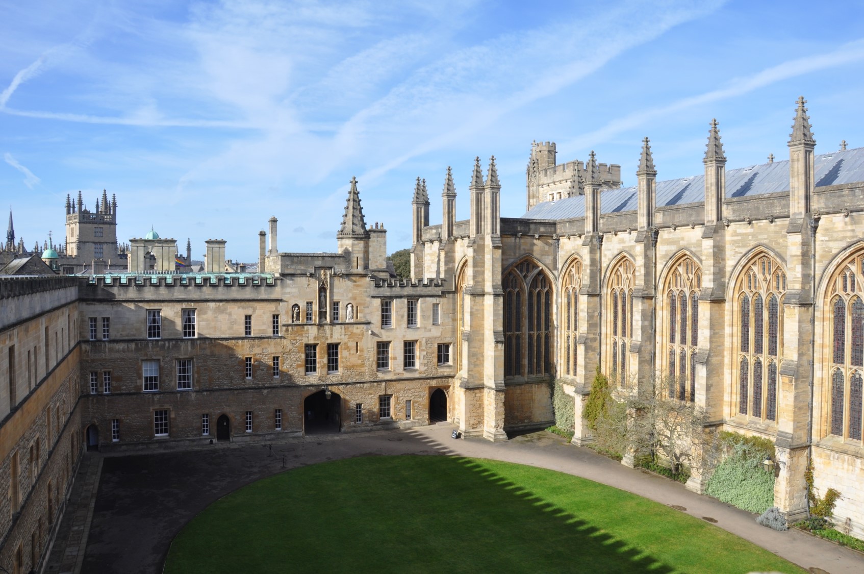 Front Quad from roof