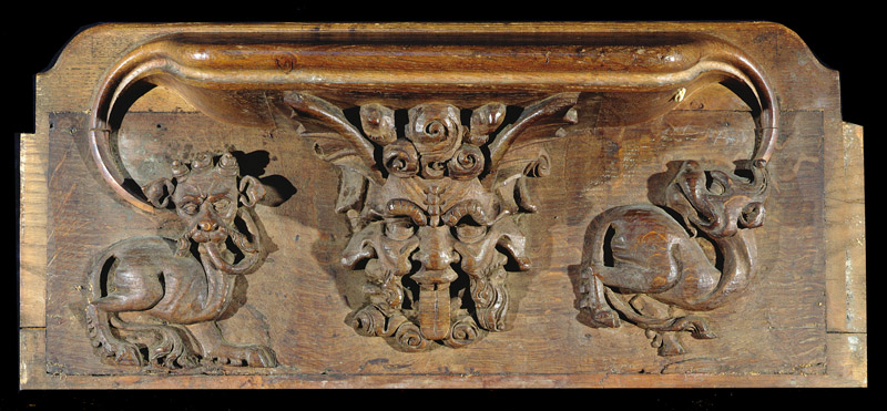 One of the Misericords In Chapel One of the Misericords In Chapel