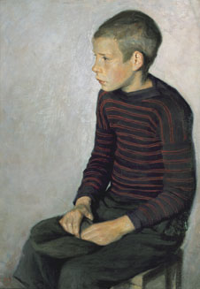 Bent Juel-Jenson, 1930 by Marius Jensen Hindevad (1885-1977) Portrait of Bent Juel-Jenson, 1930 (oil on canvas)