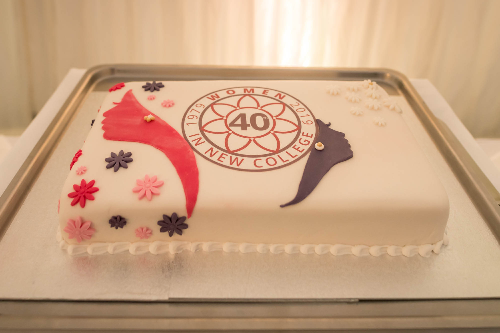 The 40th anniversary cake