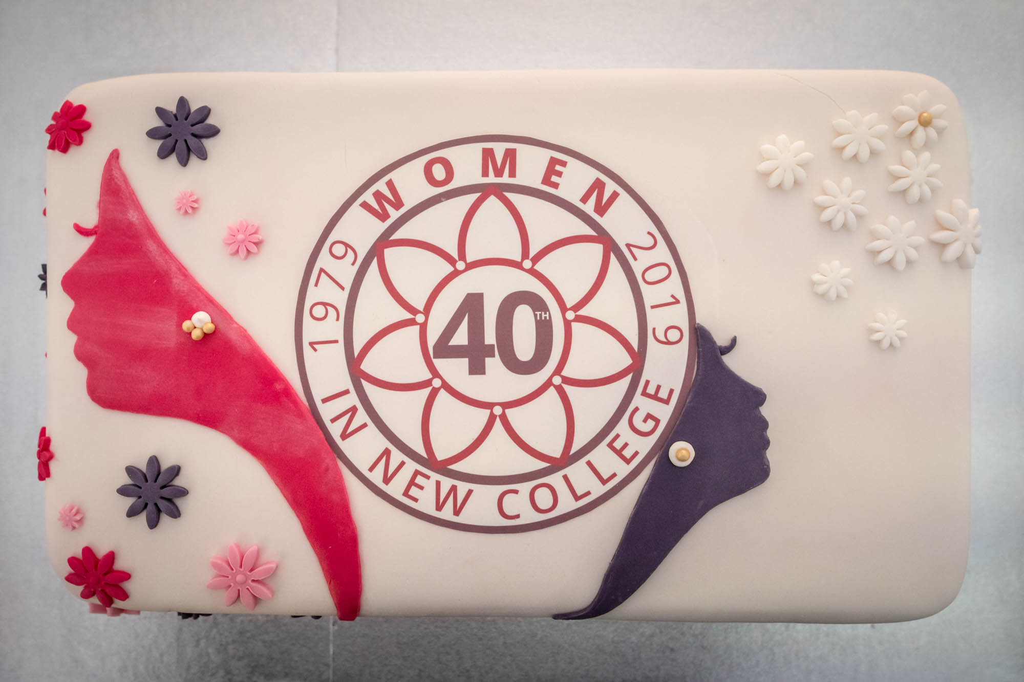 The 40th anniversary cake
