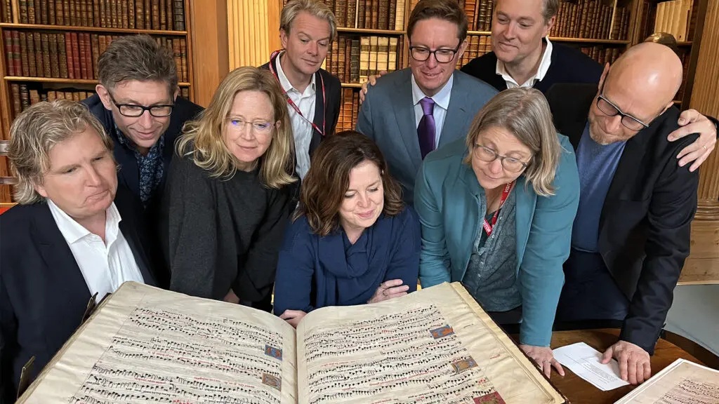 Acclaimed vocal ensemble Tonus Peregrinus assemble around the Eton Choirbook