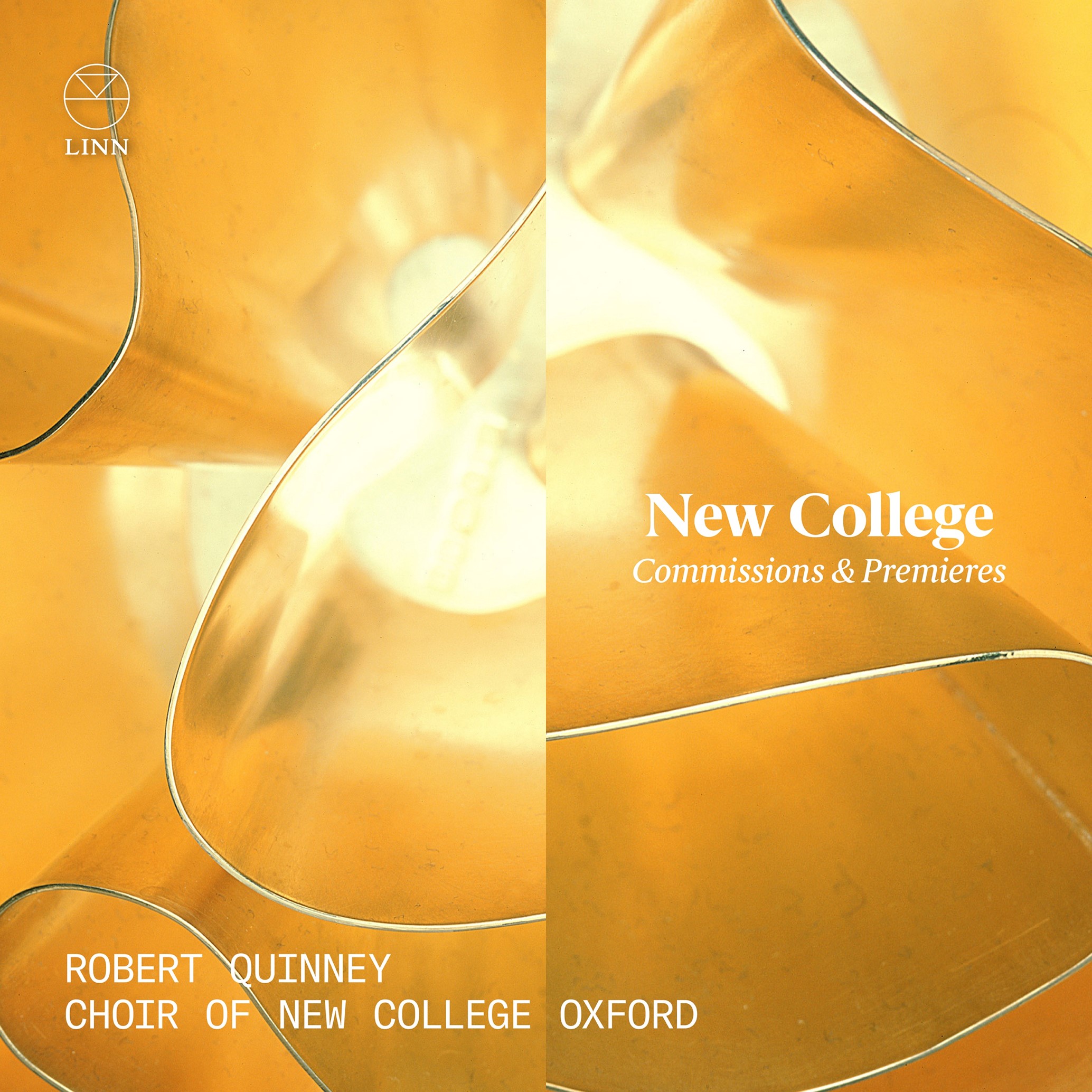The cover of "Commissions & Premieres" by New College Choir