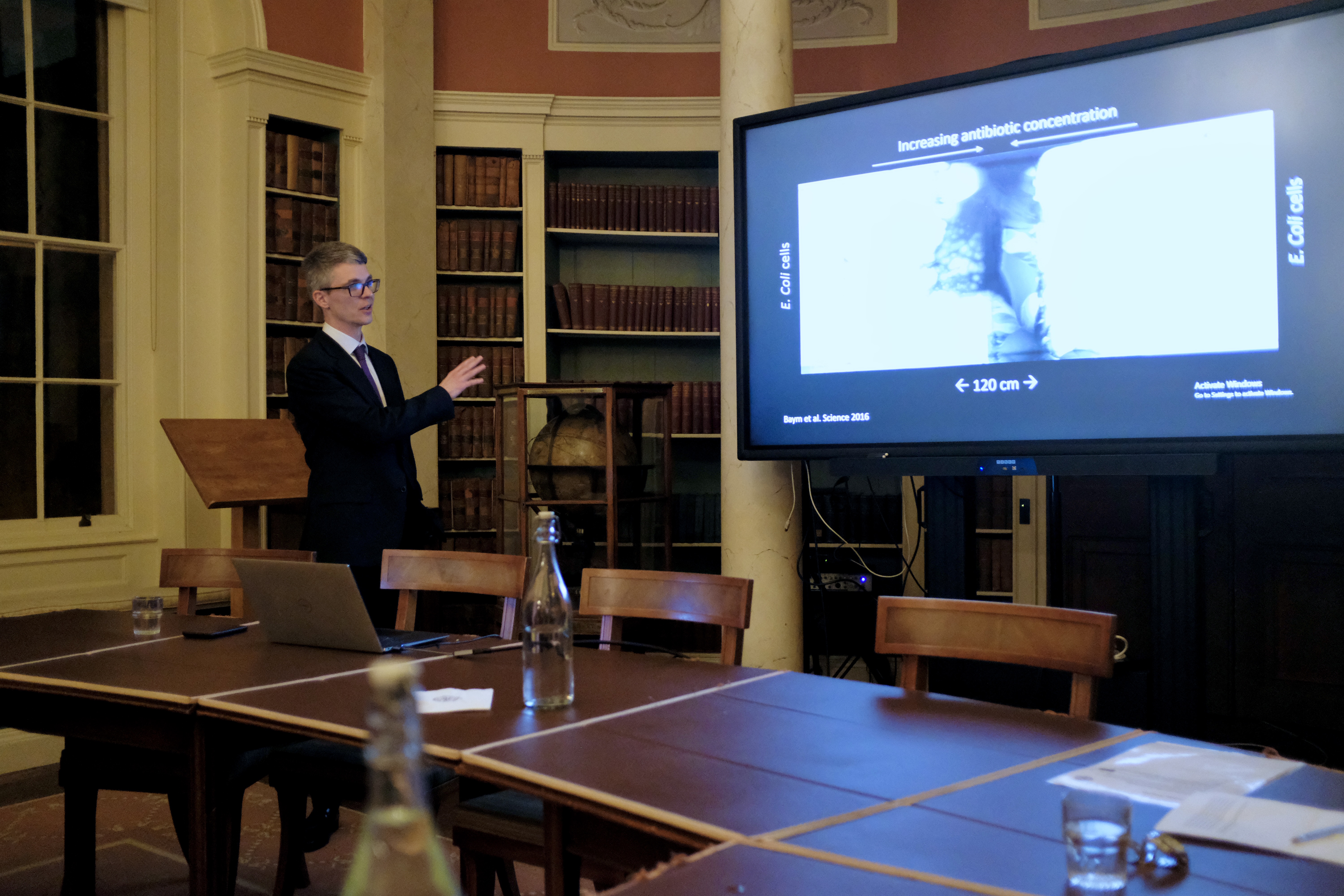 Stephen Uphoff presents New College Conversation No.38 in the McGregor Matthews Room