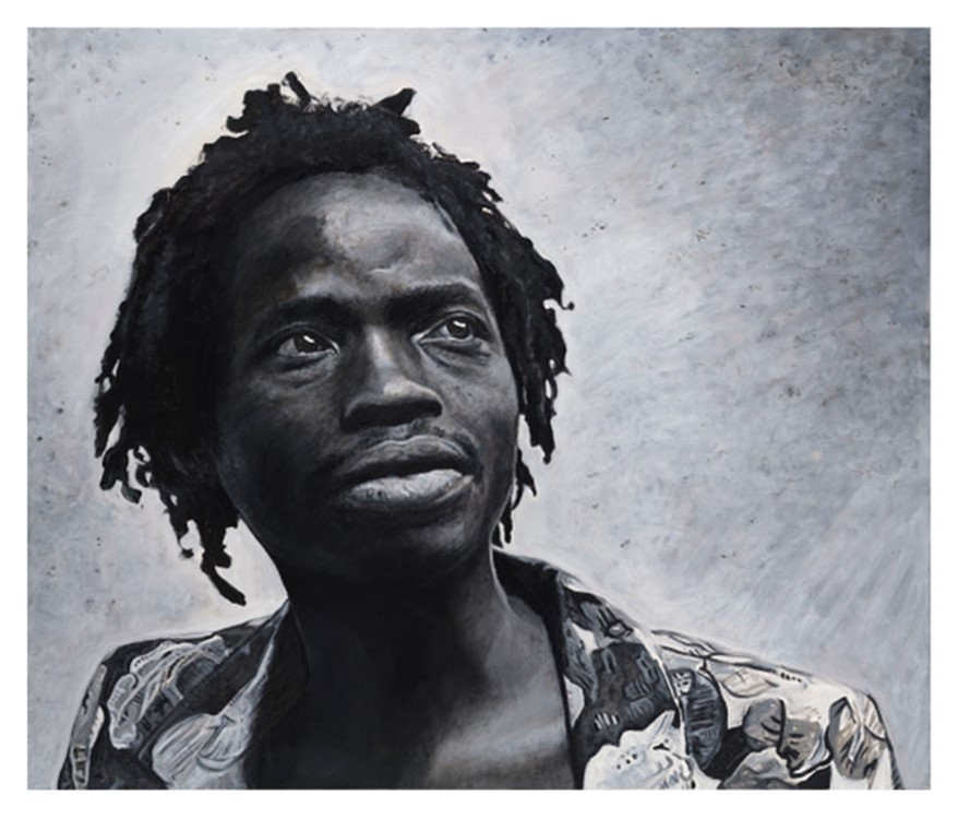 Portrait of Dambudzo Marechera by Nina Mae Fowler