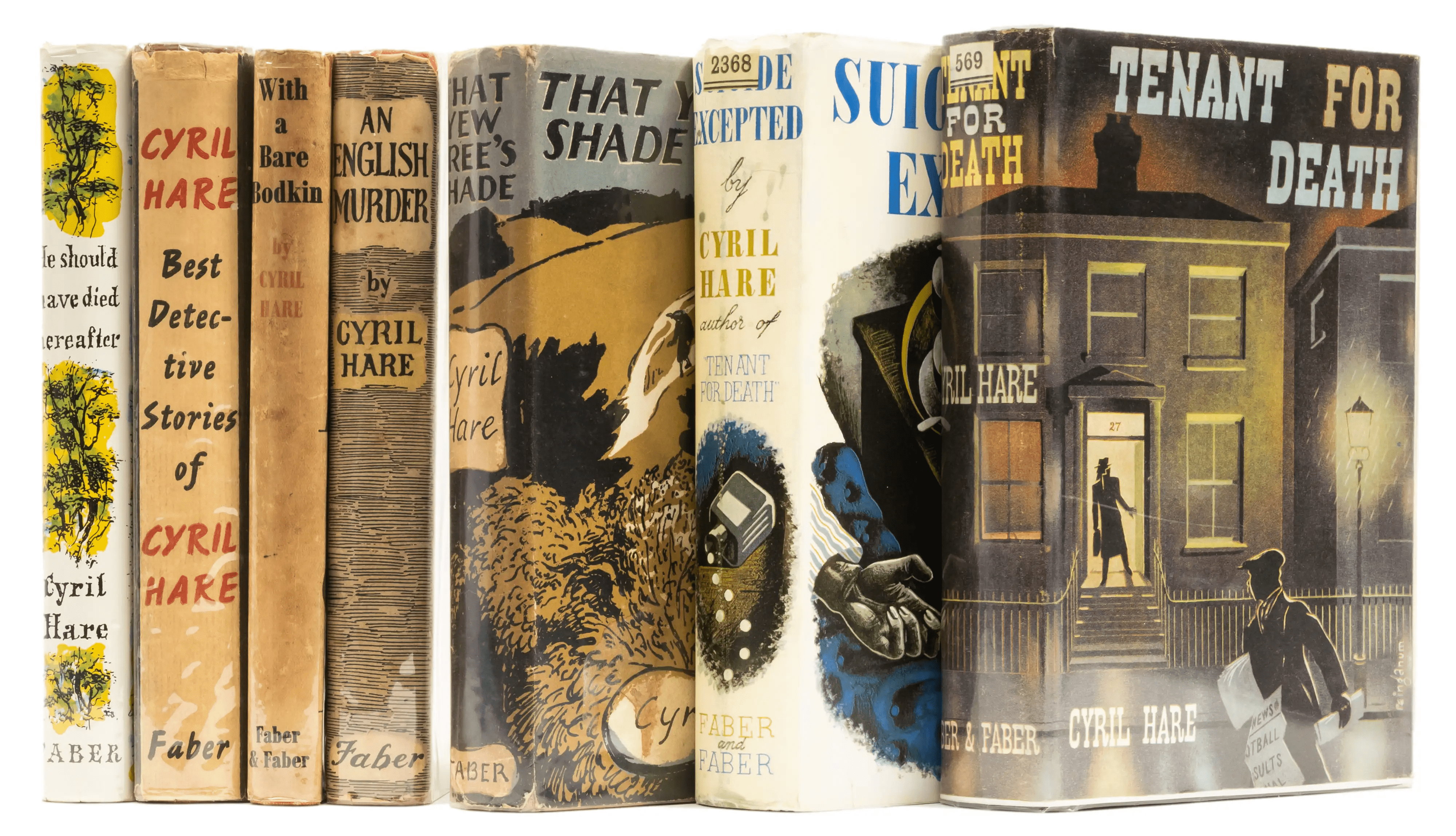 Range of Cyril Hare novels and short stories