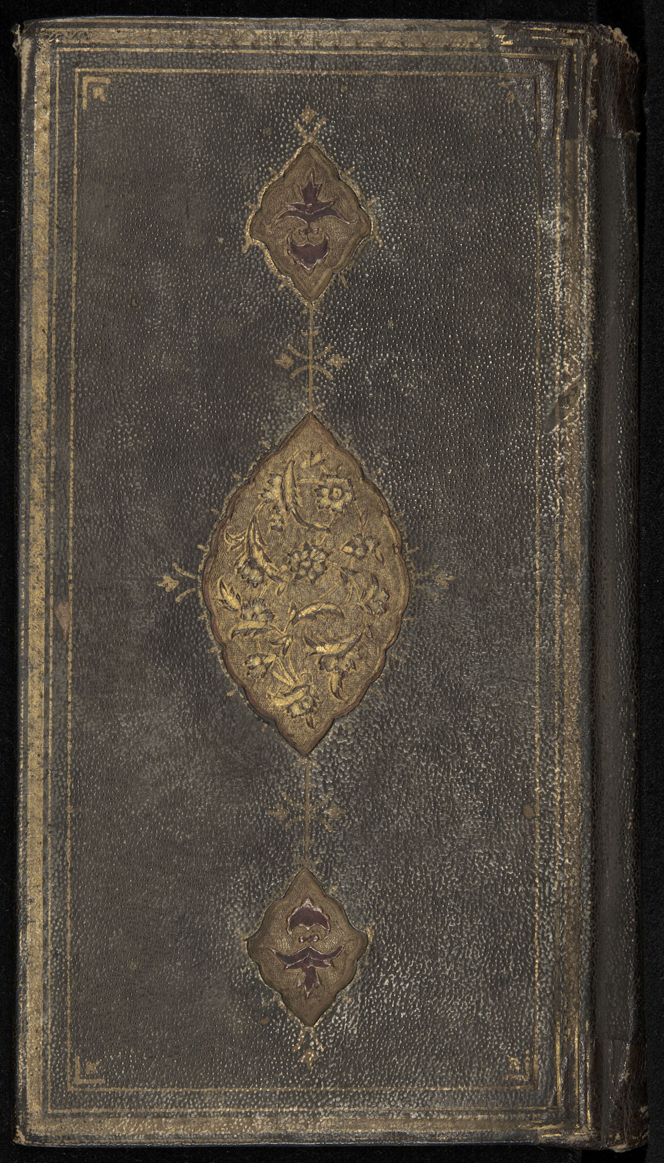 New College MS 209 front board