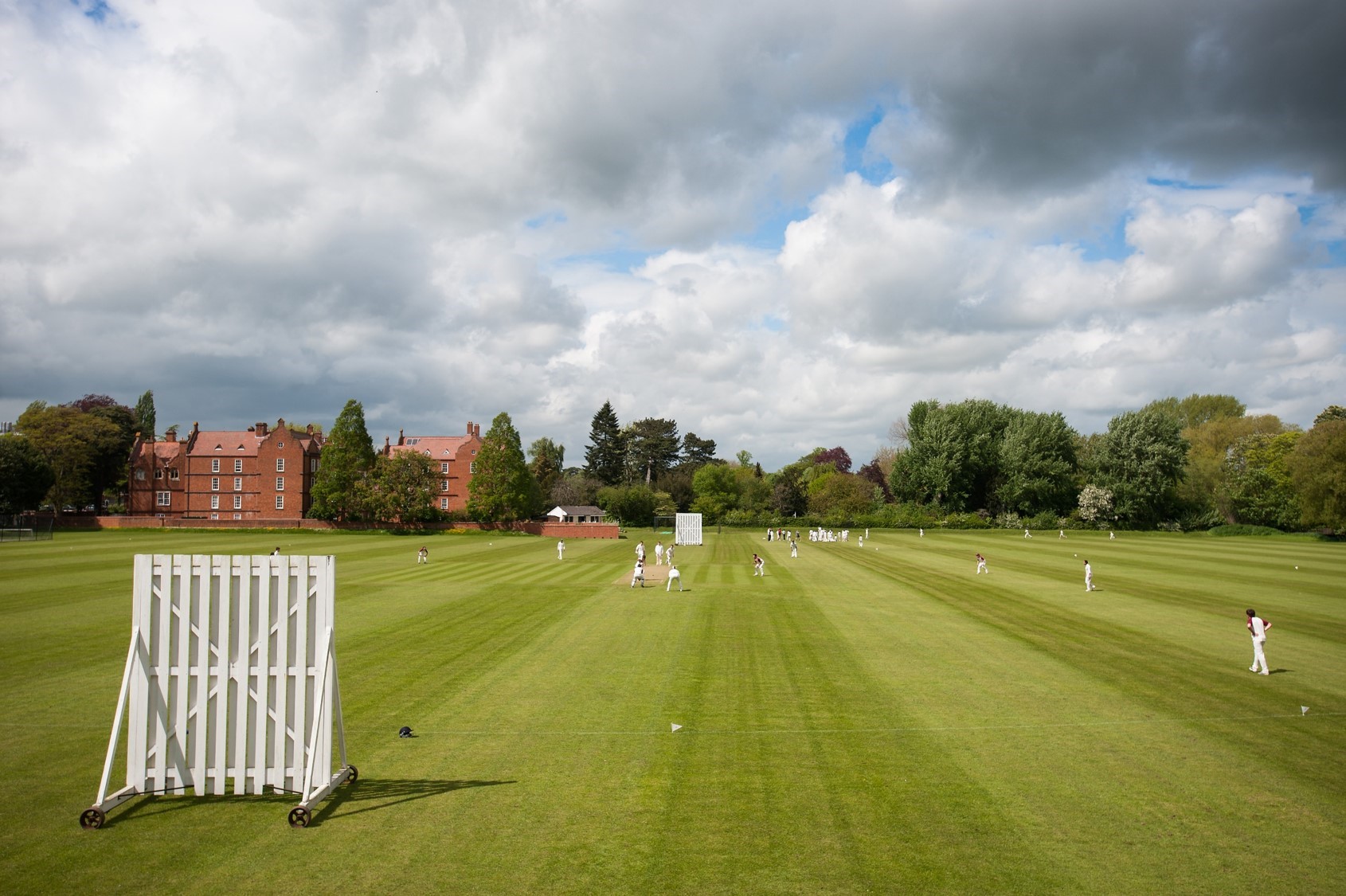 Cricket on the Weston Sports Ground