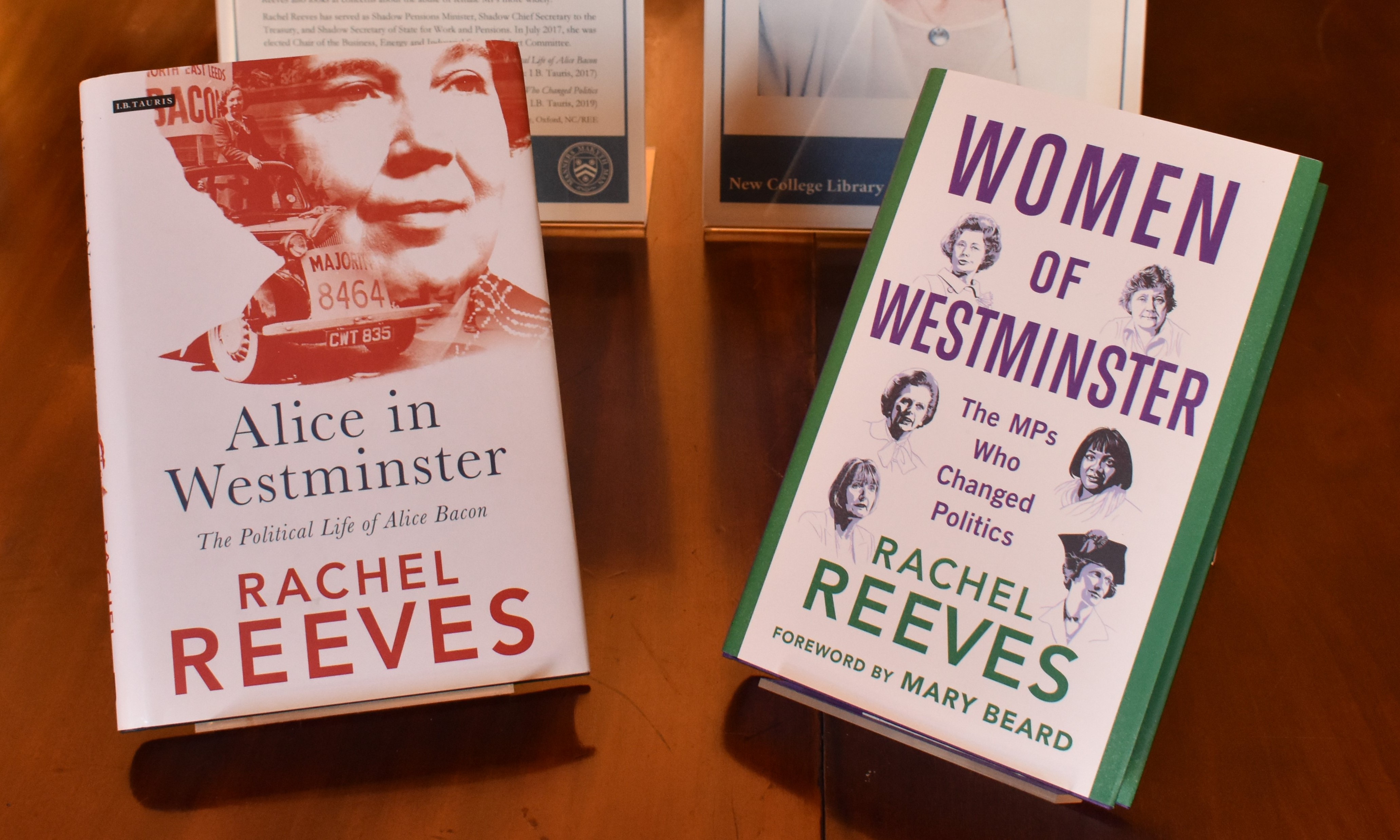 Works of Rachel Reeves