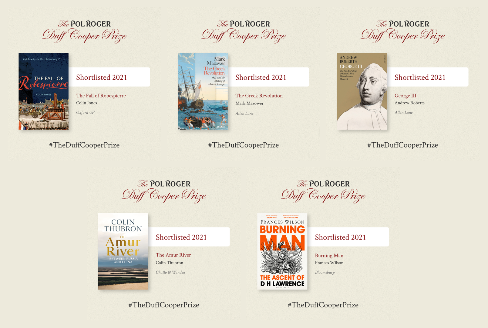 Graphic listing all shortlisted titles (see article for shortlist) and book covers