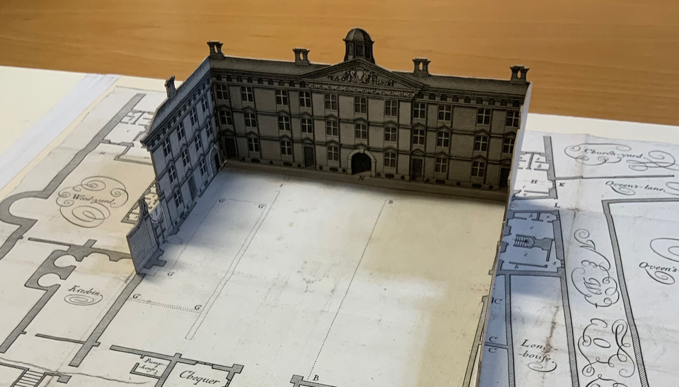 Proposed plan for the Garden Quad