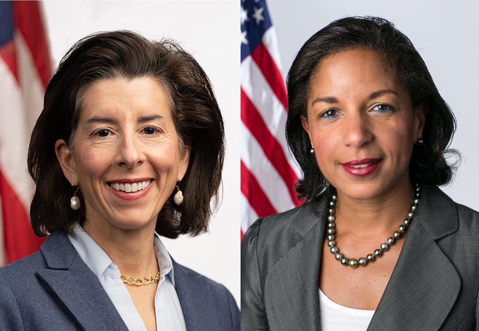 Gina Raimondo and Susan Rice