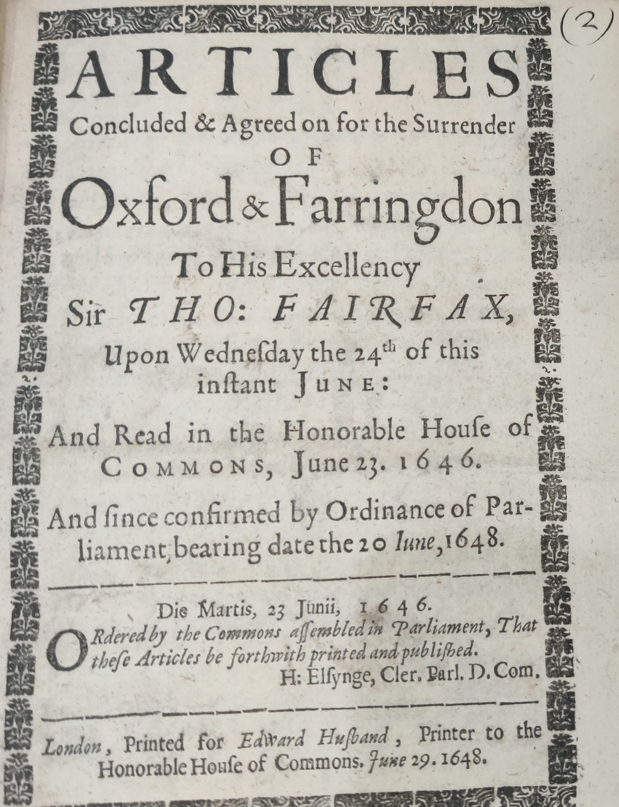 Title page of BT1.134.19(2)