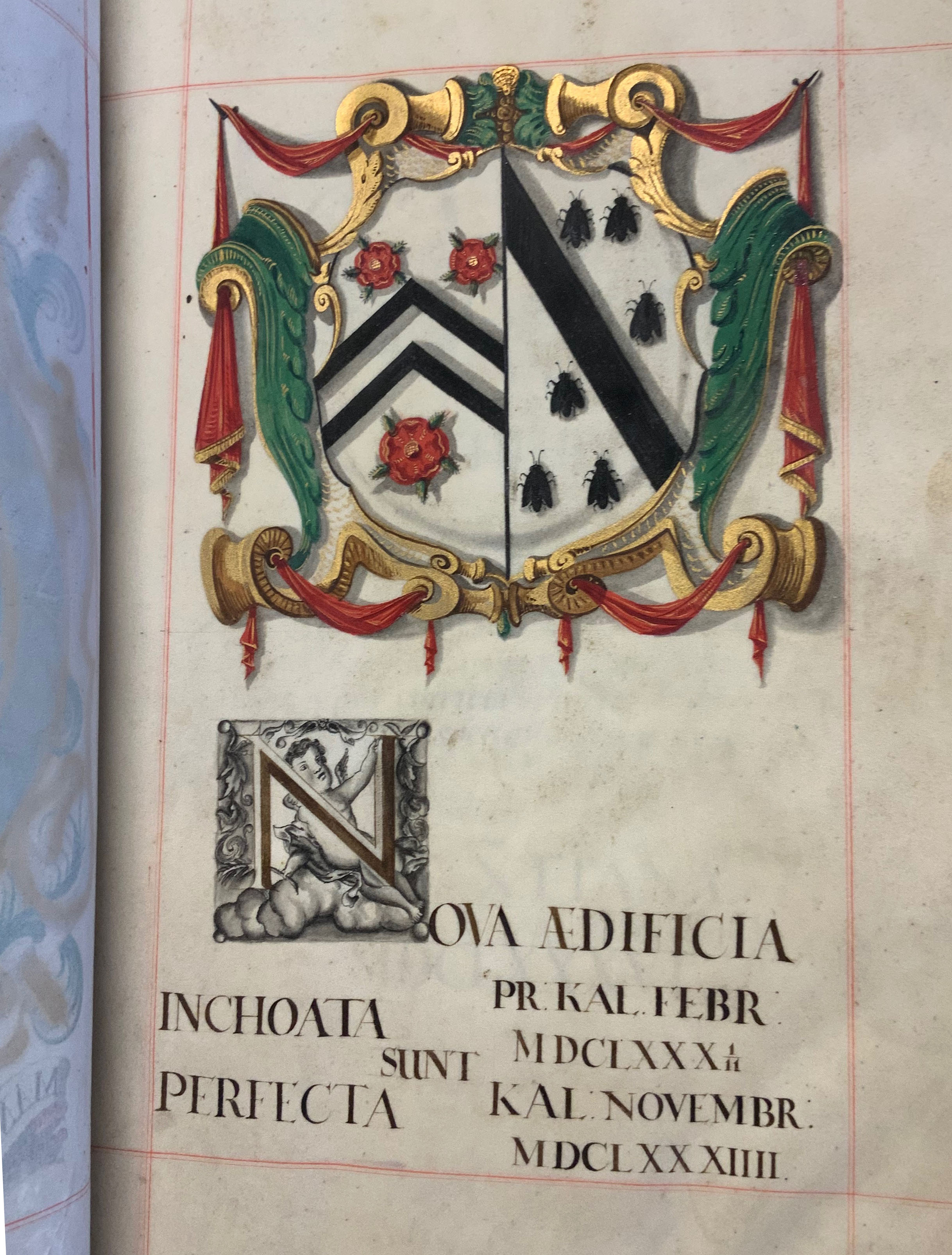 Benefaction Book for the Garden Quadrangle