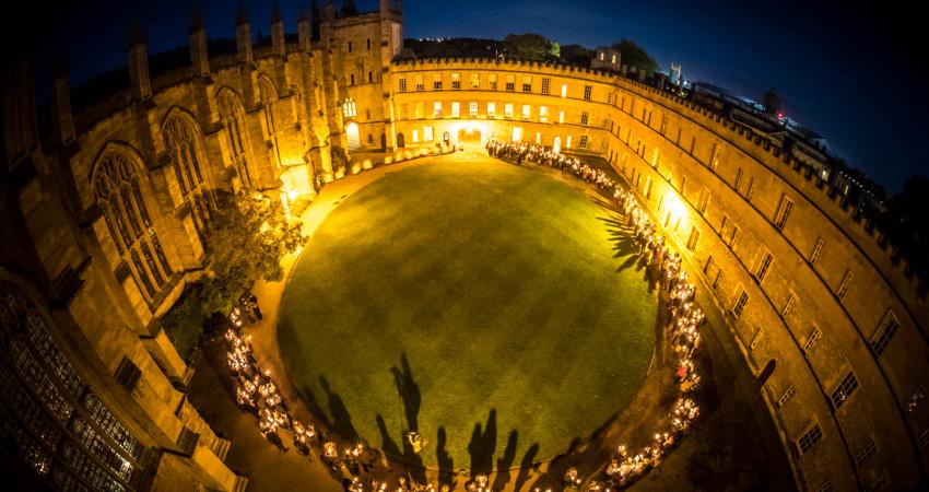 Commemoration Service Procession in Great Quad