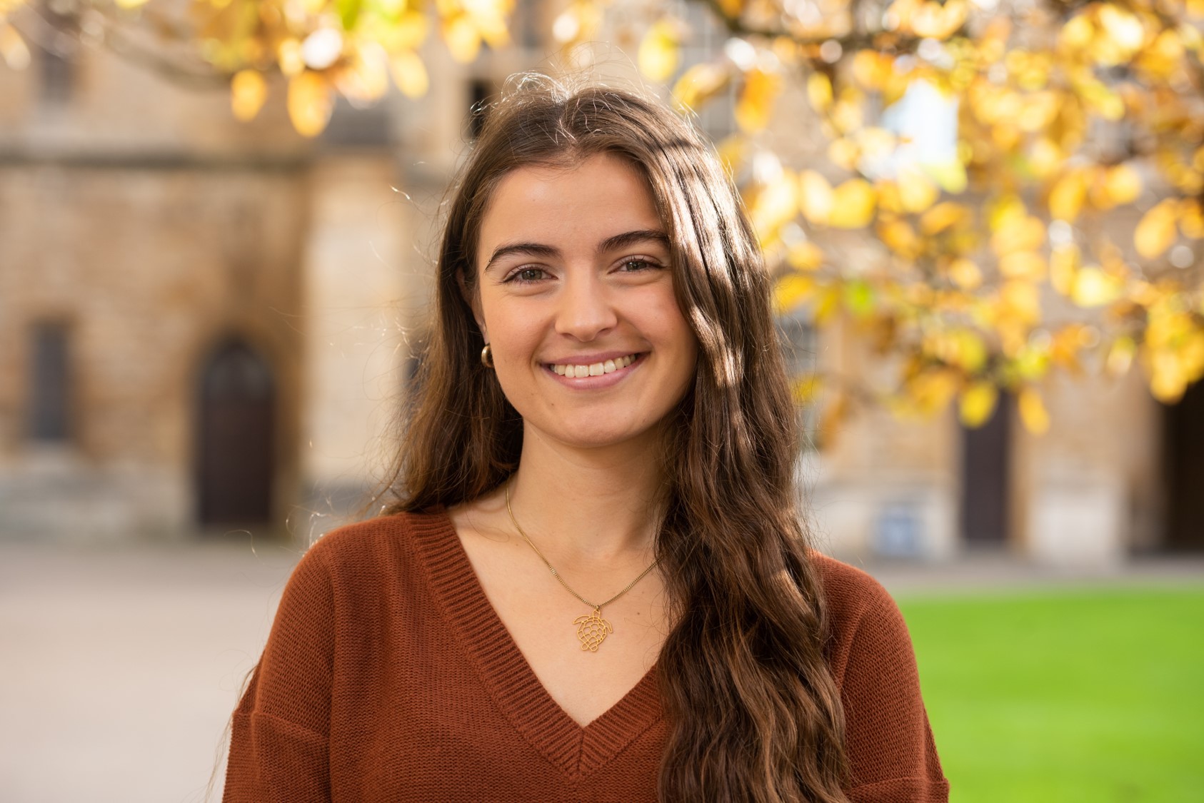 smiling student