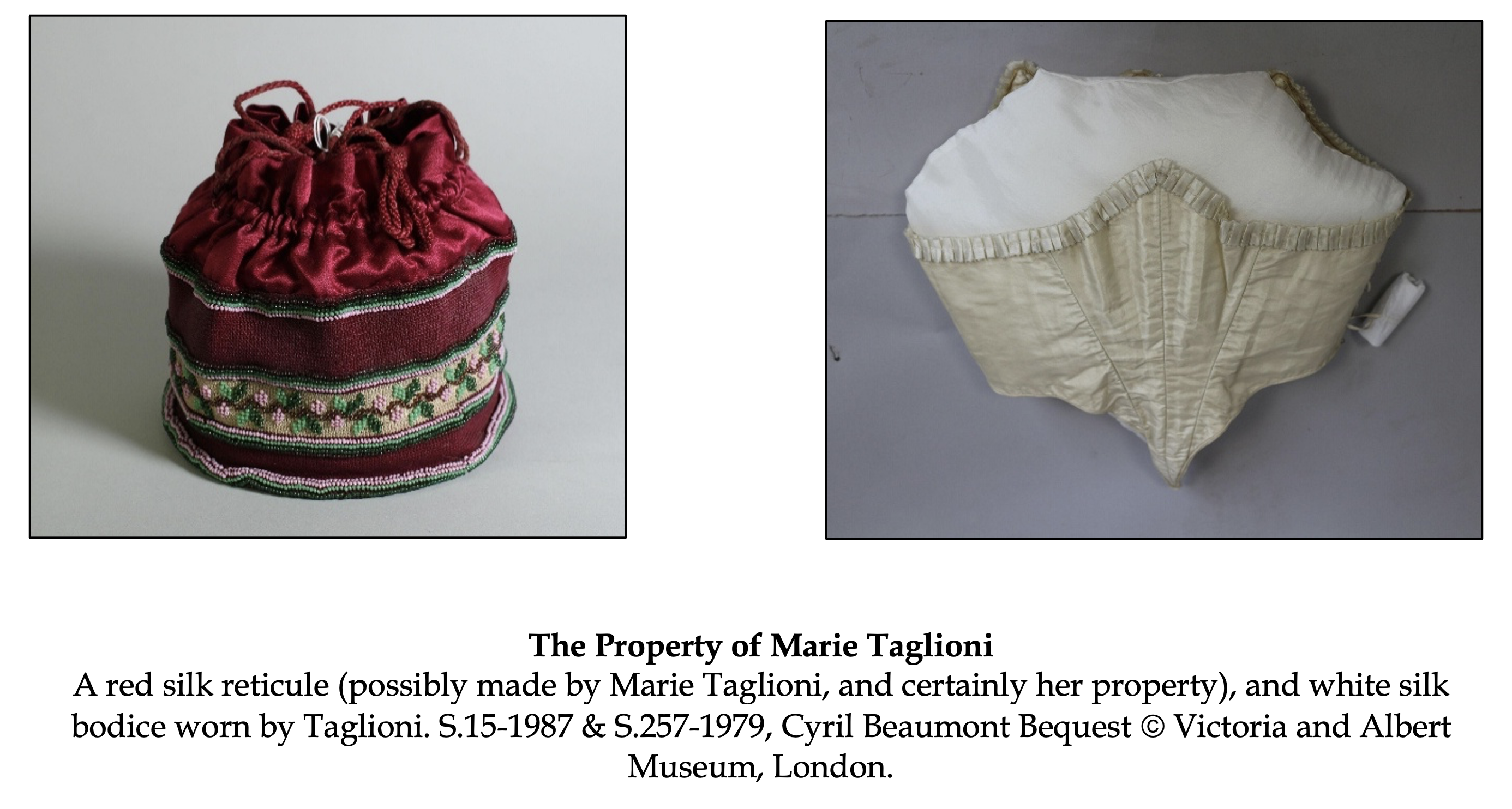 . S.15-1987 & S.257-1979, Cyril Beaumont Bequest  Victoria and Albert Museum, London.