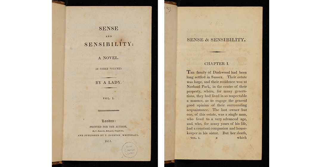 Sense and Sensibility