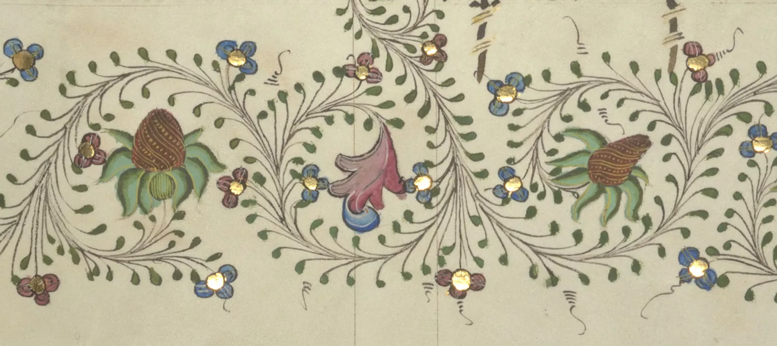 MS 11, f. 220r [detail], New College Library, Oxford