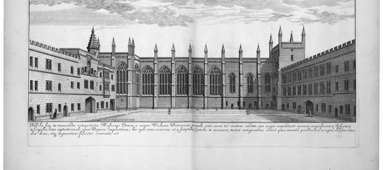 New College Library, Oxford, BT1.5.3, plate 20 opening (greyscale)