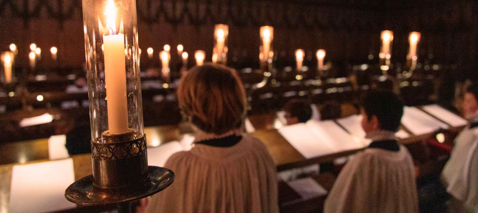 Candles and choristers