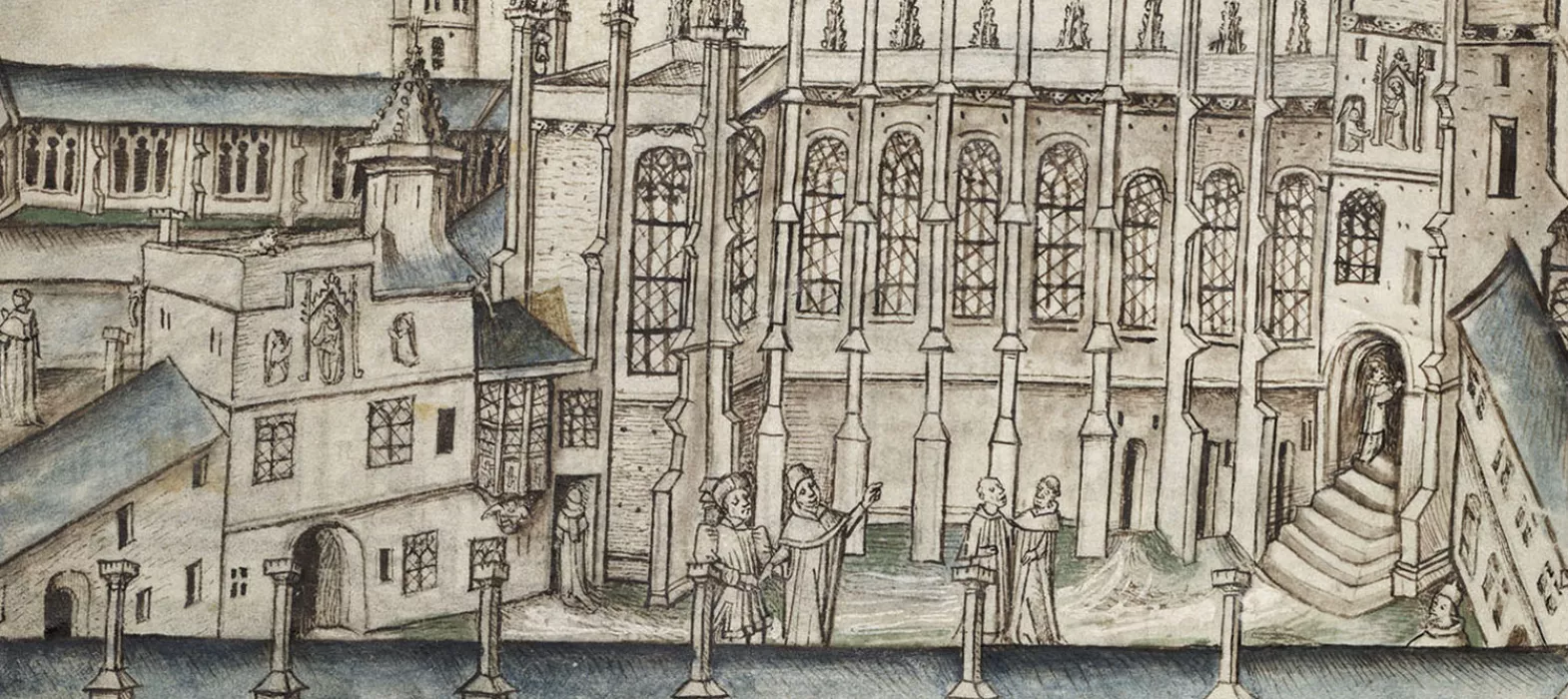 Earliest Depiction of New College
