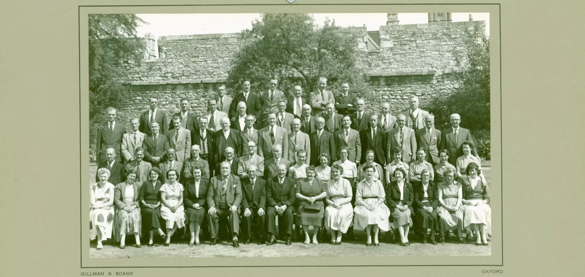 New College Staff, 1957 (Gillman & Soame)