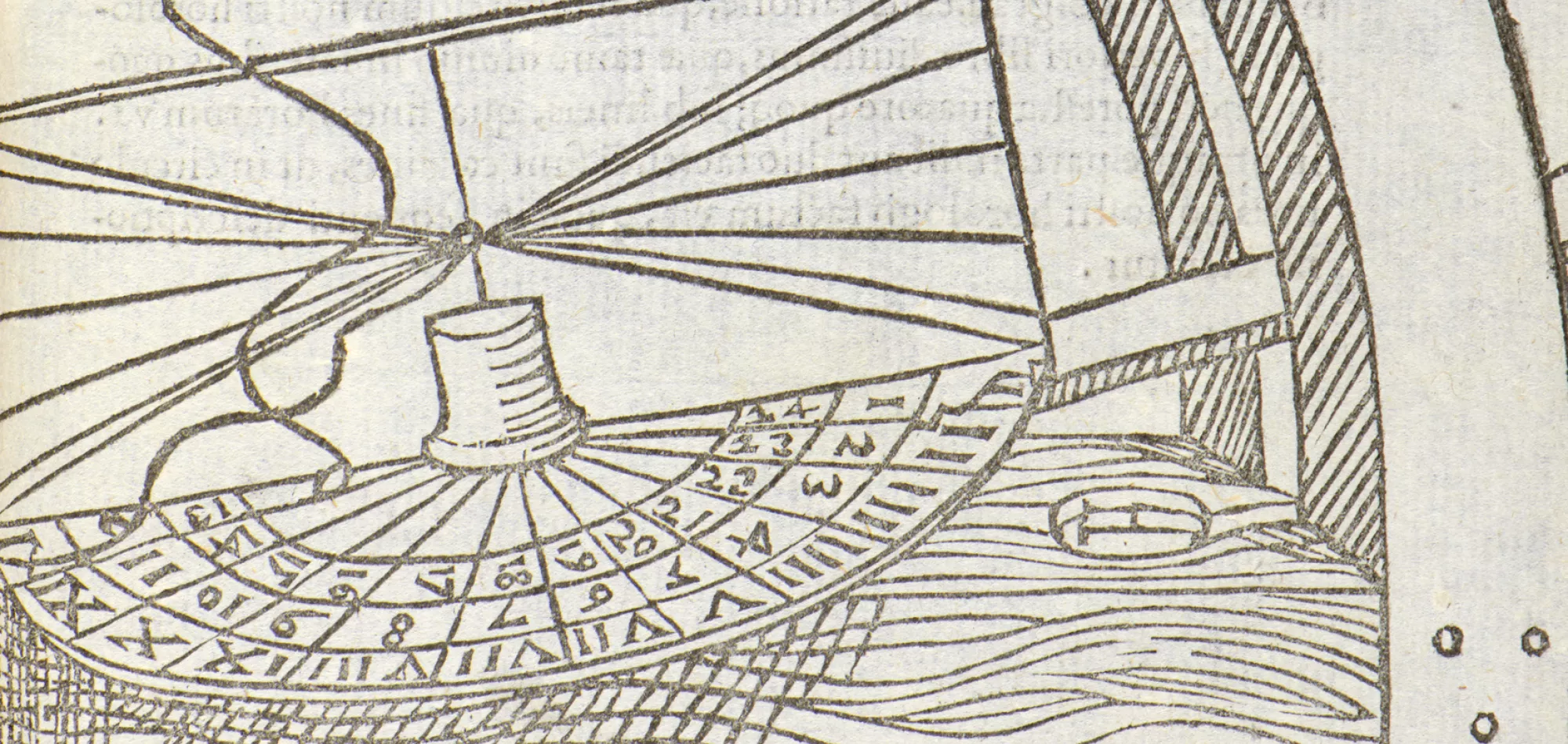 Instruments for geometry from an early printed book