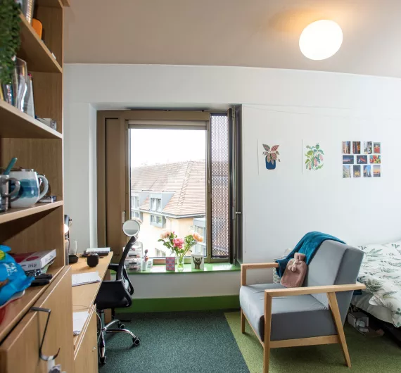A student room at Gradel
