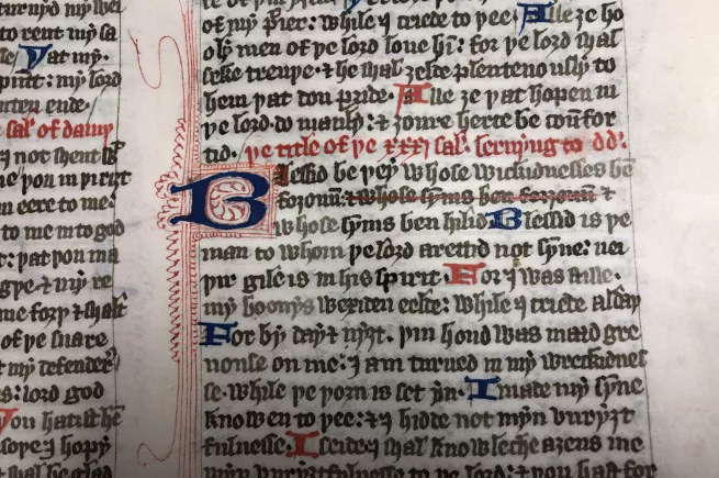 New College Library, Oxford, MS 66 f. 215r