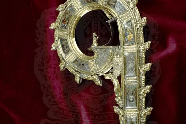 The crozier of William of Wykeham, the College’s founder