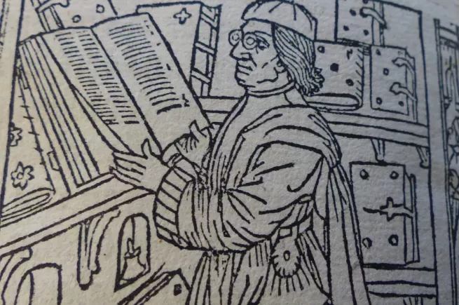 La mer des histoires, New College Library