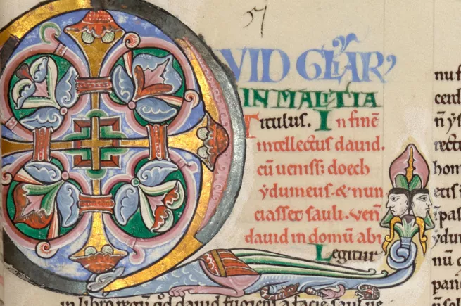 New College Library, Oxford, MS 34, f. 77r
