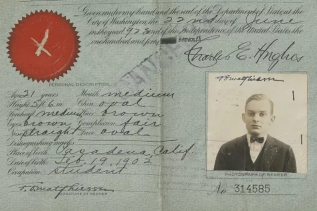 Matthiessen's passport