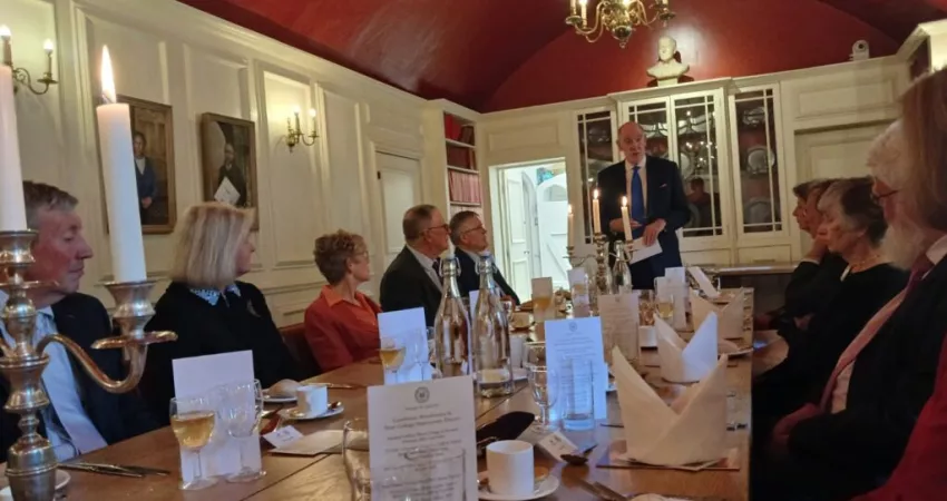 Lambourn Almshouses dinner