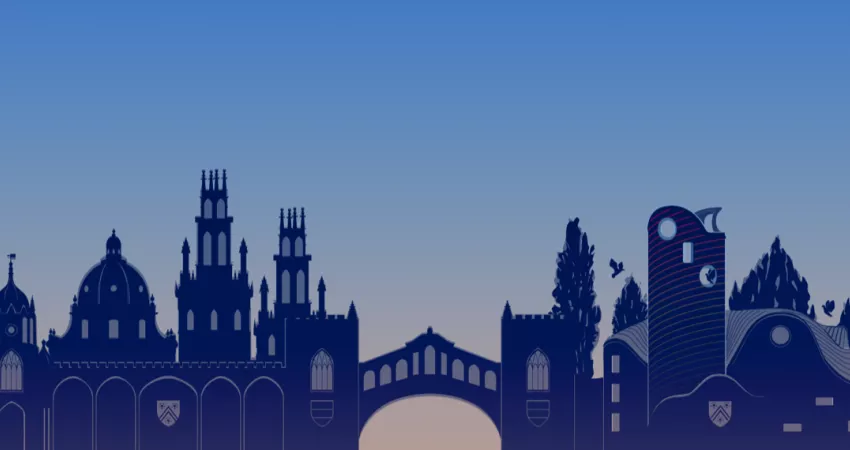 Representation of the Oxford skyline with Gradel tower