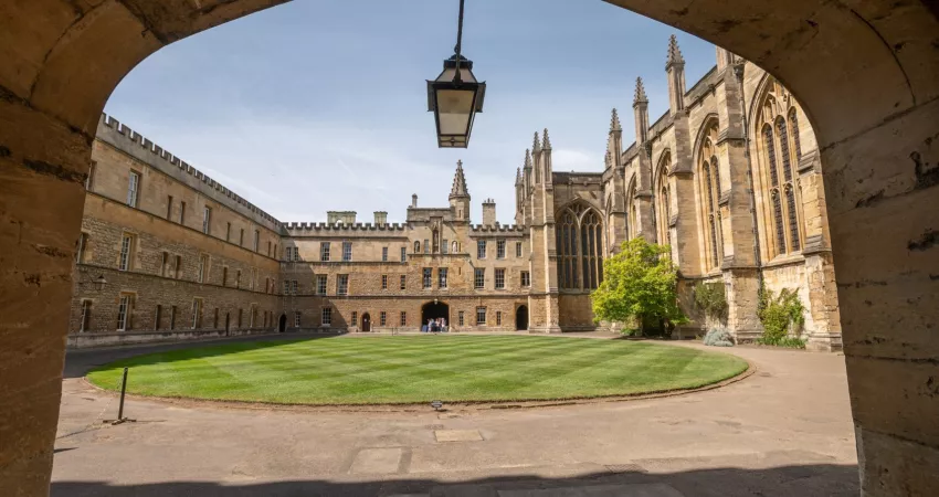 Looking towards Old Quad