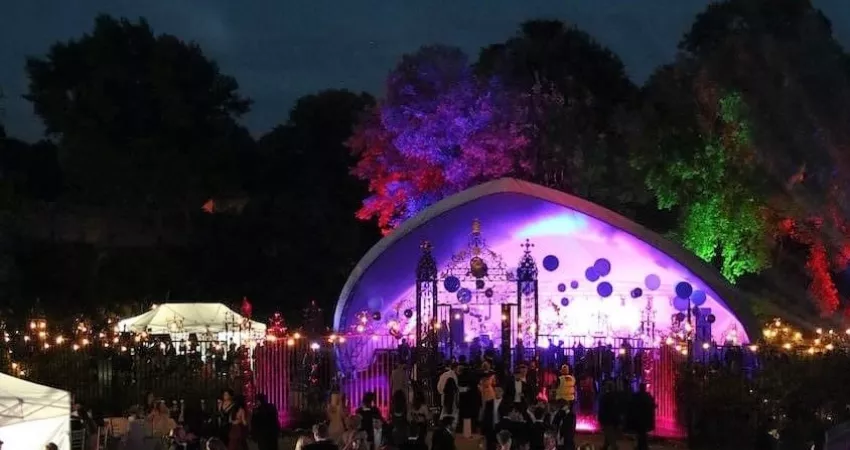 The Main Stage at the New College Ball