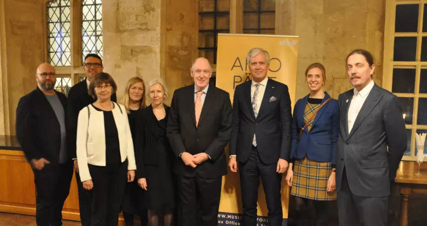 The Warden with the Estonian delegation