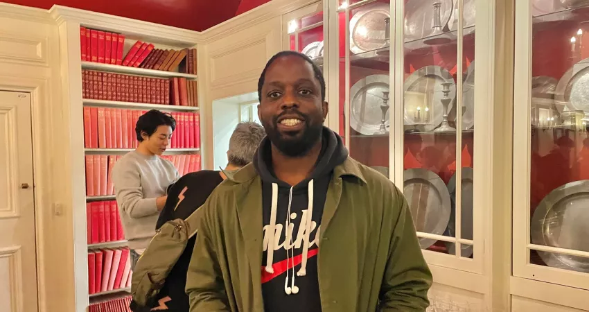 Femi Fadugba smiling